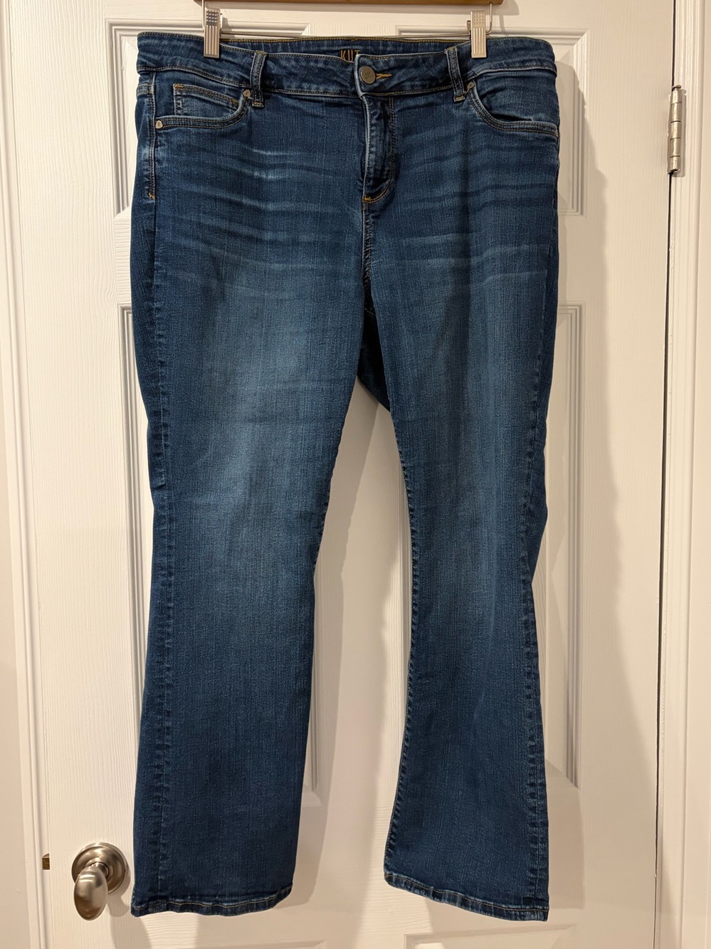 Kut from the Kloth Women's Dark Blue Bootcut Jeans